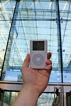 An Ipod at the Birmingham Apple store